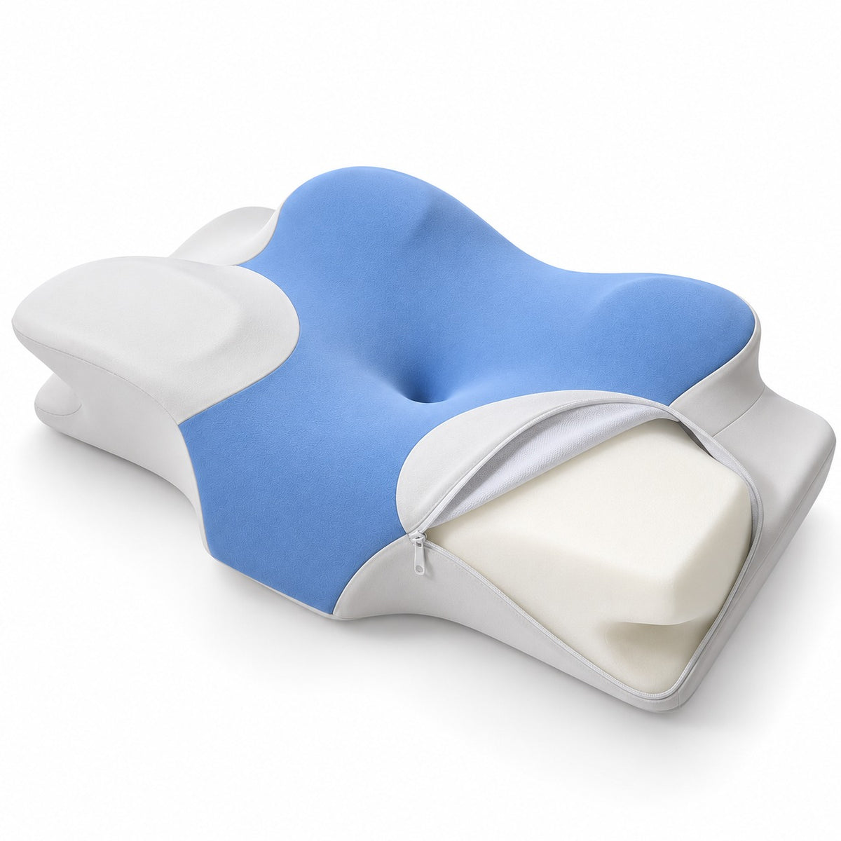 Zip-off cover with 60D memory foam inside